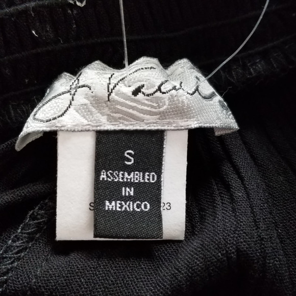 NWOT J. Valdi Gauzy Wide Leg Pants - Picture 6 of 8